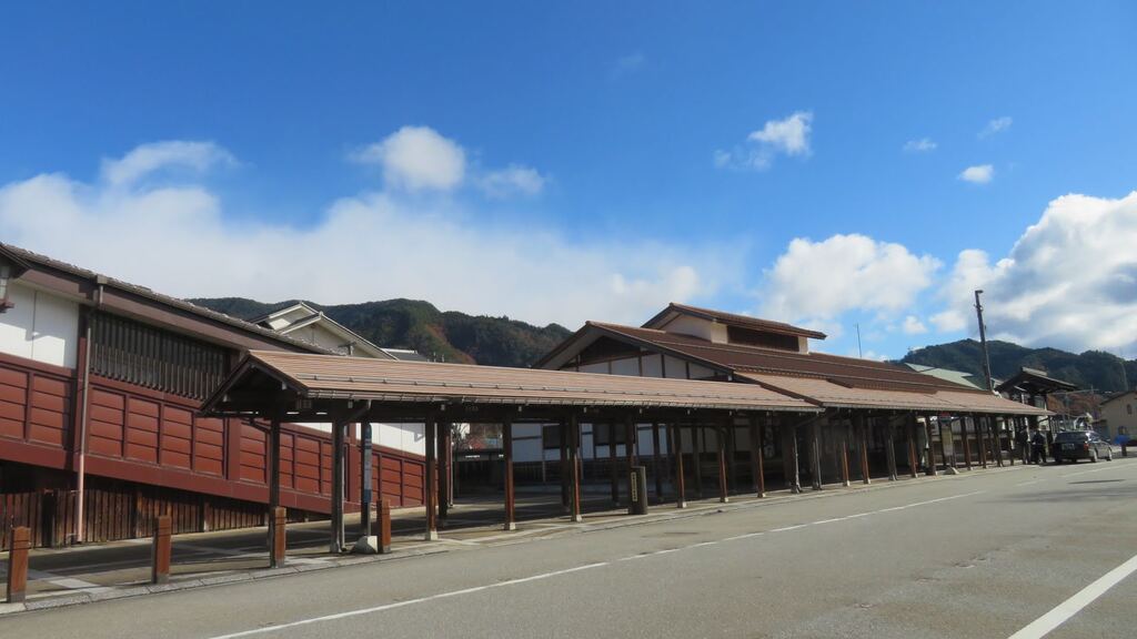JR高山線　飛騨古川駅にある観光案内所の写真