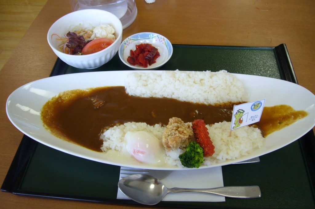 徳山ダムカレー