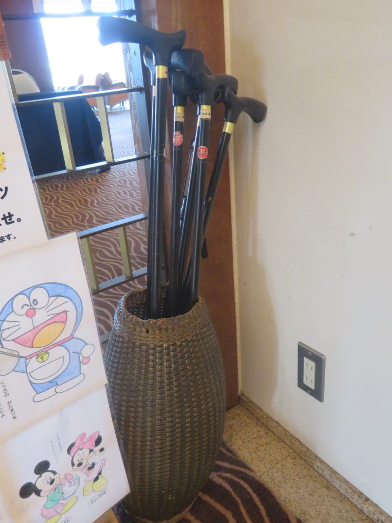 貸し出し用の杖