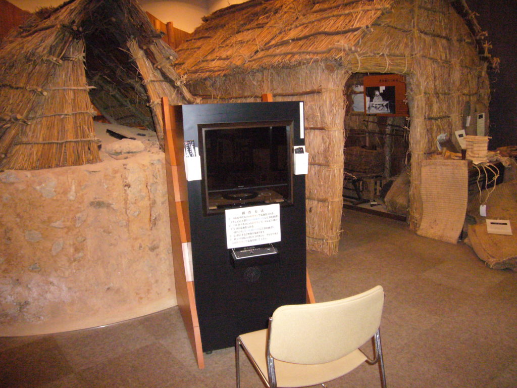 炭焼小屋の再現