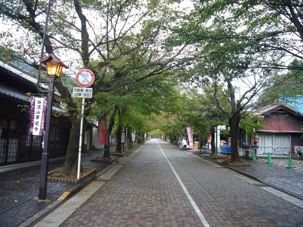 谷汲山華厳寺への参道