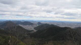 金華山展望台の写真。展望台からの眺め
