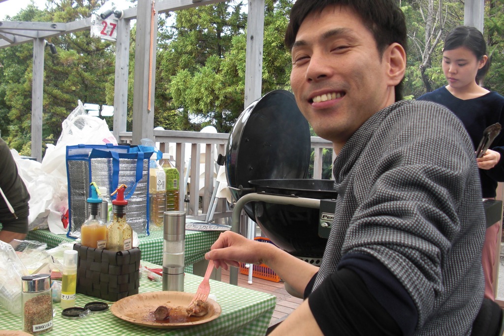 のんびりとBBQを楽しめますの写真