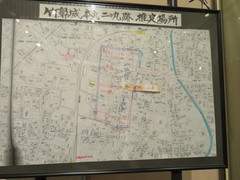 竹鼻城の写真。1600年に消滅した竹ヶ鼻城があったとされる現在の歴史民俗博物館周辺