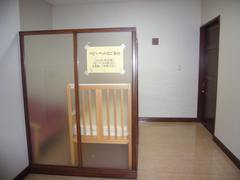 授乳室の写真。美術館は「赤ちゃんステーション」になっており授乳室もあります