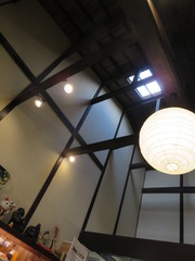 天窓の写真。旧町家の面影を残す天窓です