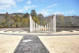 人道の丘公園の写真。千畝の功績を称え後世に伝えるための記念公園です。