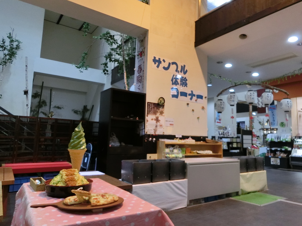 食品サンプル発祥の地の郡上八幡の写真