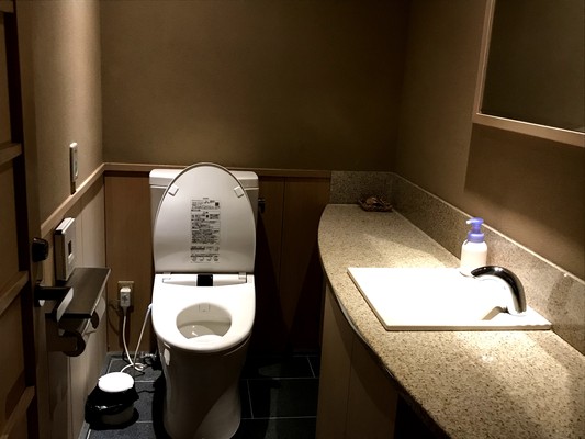 車いすトイレの内部写真