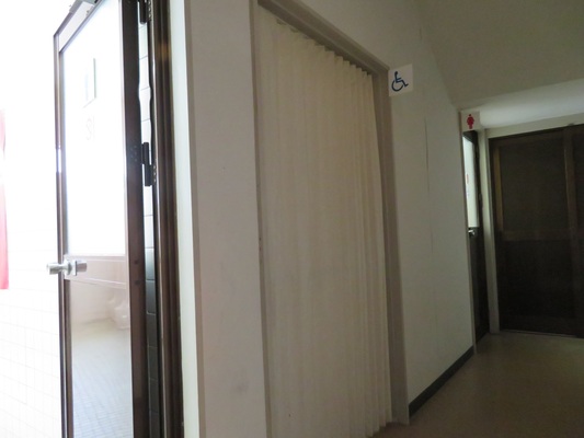 車いすトイレの外観写真