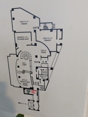 ホテル内案内図の写真。ホテル内案内図です