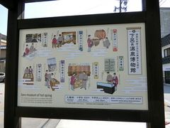 博物館の看板の写真。日本語と英語で博物館の概要を伝えています