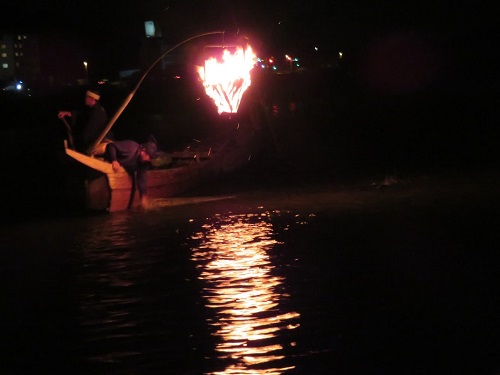 ぎふ長良川鵜飼 鵜飼観覧船の写真