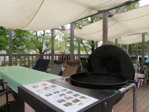 オアシスパーク BBQ CANVASのバーべキュー場写真